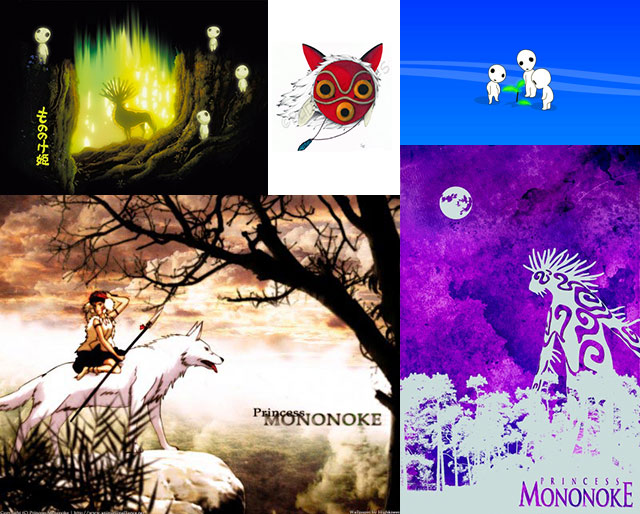  Princess Mononoke Art Mix 3 